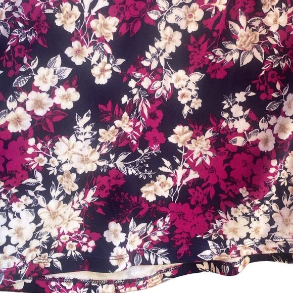 Charter club XL 100% Pima cotton boat neck style floral pattern navy - Picture 9 of 9